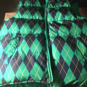 Boy medium reversible winter vest.